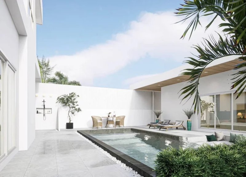 Two-storey 4 bedroom villa with private pool on Koh Kaeo, Phuket at Aesthetic Villas Premier