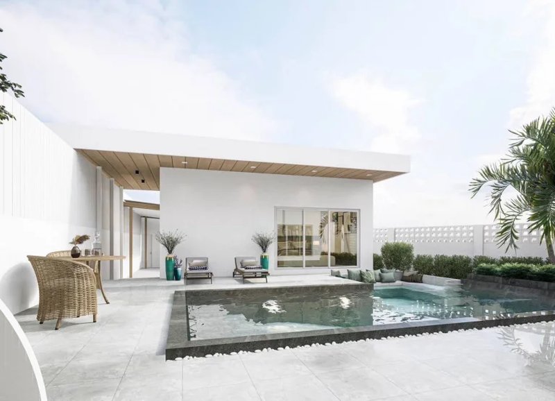 Two-storey 4 bedroom villa with private pool on Koh Kaeo, Phuket at Aesthetic Villas Premier