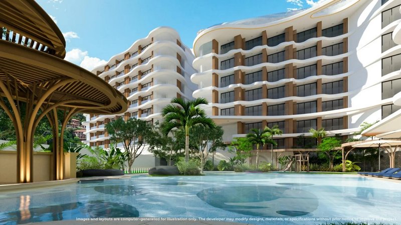 1 Bedroom apartment 250 meters from Karon Beach, Phuket in the new VIBE Residence complex