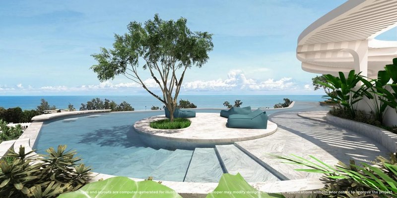 1 Bedroom apartment 250 meters from Karon Beach, Phuket in the new VIBE Residence complex