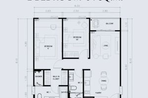 2 Bedroom Beachfront Apartment in Layan Area, Phuket at Bellevue Beachfront