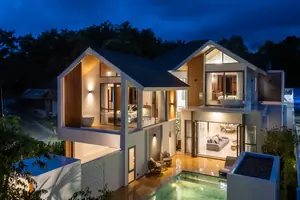 Exterior of villa in Choeng Thale
