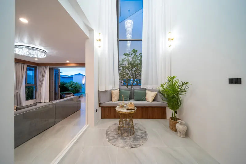 Interior of villa in Choeng Thale