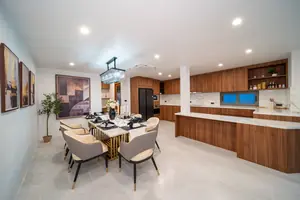 Living room of villa in Choeng Thale