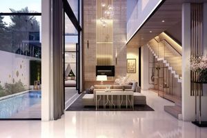 Two-storey 3 bedroom villa with private pool near Bang Tao and Surin Beaches, Phuket at The Panora Phuket Villas