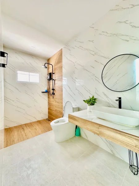 Two-storey villa with private pool and restaurant in Talang area, Phuket