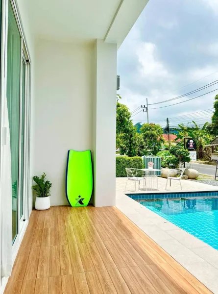 Two-storey villa with private pool and restaurant in Talang area, Phuket