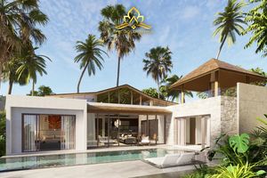 วิลล่าสองชั้น 3 ห้องนอนพร้อมสระว่ายน้ำส่วนตัวในพื้นที่ฉลอง,ภูเก็ต