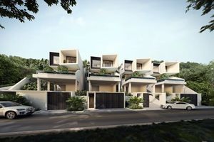 Three-storey villa with panoramic sea views in Mai Khao area, Phuket at Maison Sky Villas