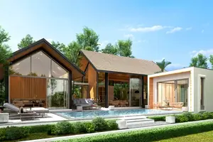 ภายนอกของคอนโดมิเนียม ในศรีซันตัน