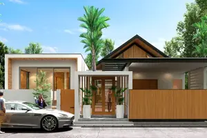 ภายนอกของคอนโดมิเนียม ในศรีซันตัน