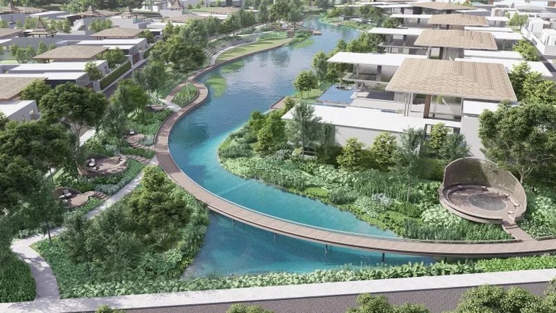 4 Bedroom Villa with pool in Cherng Talai area, Phuket in Botanica Grand Avenue