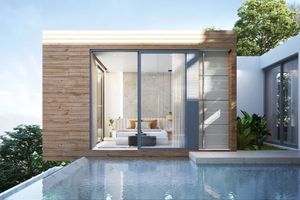 Two-storey 4 bedroom villa with swimming pool near Layan Beach, Phuket at Walai Layan Villas