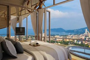 One room cottage with sea View in Patong Bay Sea View Cottages