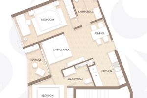 2 Bedroom Apartment in Bang Tao area, Phuket in the new Siamese Bangtao complex