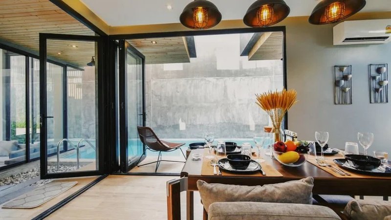 Two-storey 3 bedroom villa with swimming pool in Talang, Phuket at Diamond Pool Villa