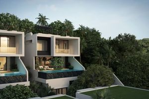 Three-storey villa with panoramic sea views in Mai Khao area, Phuket at Maison Sky Villas