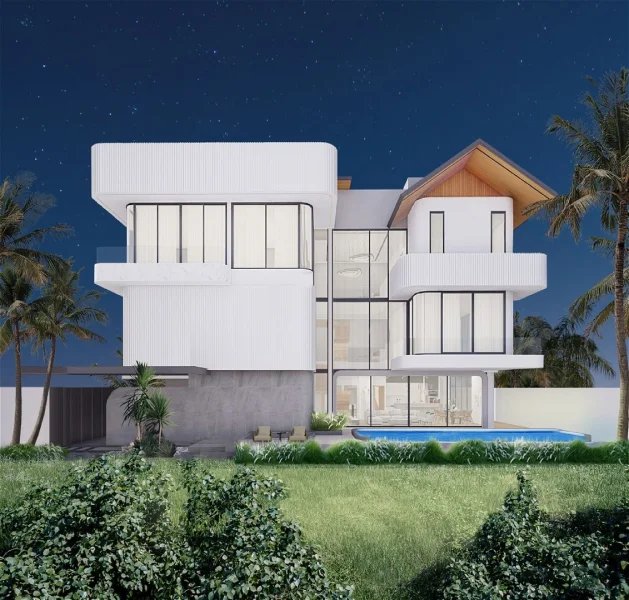 Three-storey 3 bedroom villa with private pool in Mai Khao area, Phuket in Allthai Village