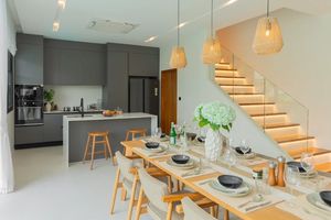 Two-storey 3 bedroom villa with private pool in Bang Tao, Phuket at Dareeya Villas Complex