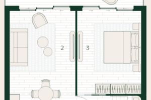 1 Bedroom apartment with Private pool in Premium condo Hotel near Bang Tao Beach, Phuket in Layan Verde