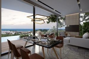 Three-storey villa with panoramic sea views in Mai Khao area, Phuket at Maison Sky Villas