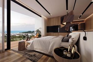 Three-storey villa with panoramic sea views in Mai Khao area, Phuket at Maison Sky Villas