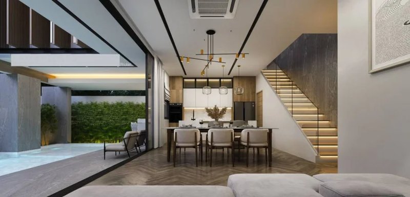 วิลล่าสองชั้น 3 ห้องนอนพร้อมสระว่ายน้ำส่วนตัวในบางเทา,ภูเก็ตที่ดารียาวิลล่าคอมเพล็กซ์