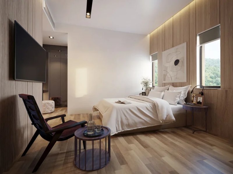 Three-storey villa with panoramic sea views in Mai Khao area, Phuket at Maison Sky Villas