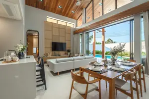 ห้องนั่งเล่นของวิลล่า ในเทพกระษัตรี