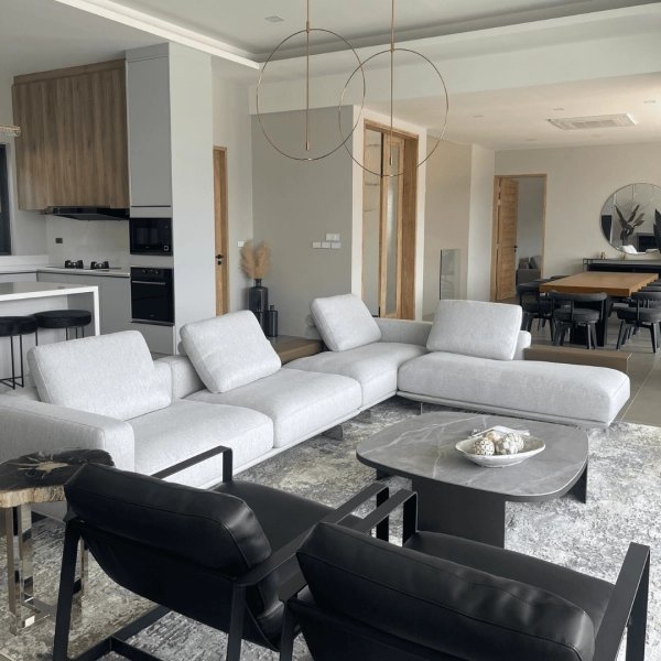 Finished 2-storey villa with panoramic mountain views in Talang, Phuket in Manick Hillside