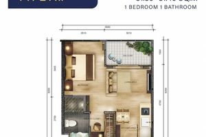 Studio near Nai Yang Beach, Phuket at Royal Lee The Terminal Phuket