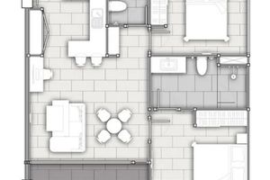 2 Bedroom Apartment in Kata Area, Phuket at Kata View Complex