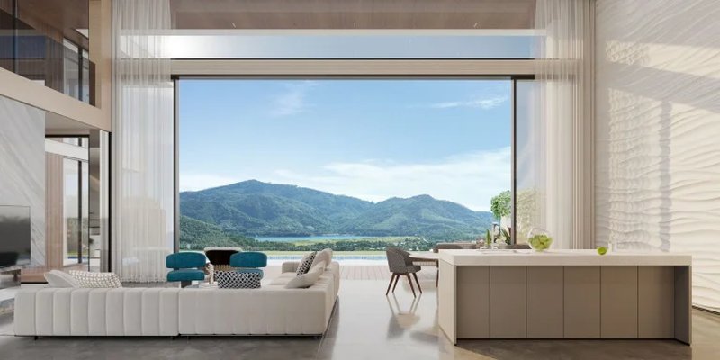 Two-storey villa with private pool and panoramic mountain views in Talang, Phuket at Ayana Luxury Villas