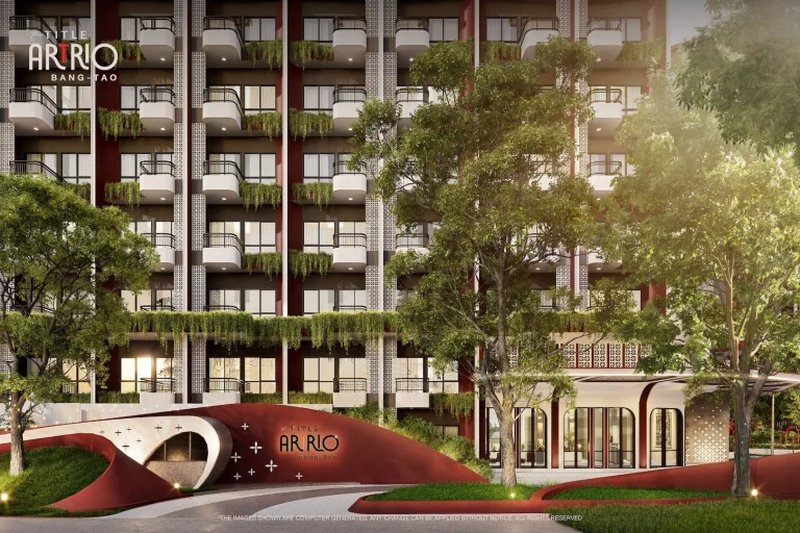 Studio apartment in Bang Tao, Phuket at The Title Artrio Complex