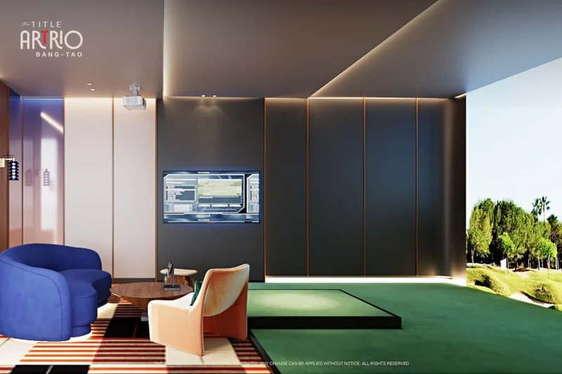 Studio apartment in Bang Tao, Phuket at The Title Artrio Complex