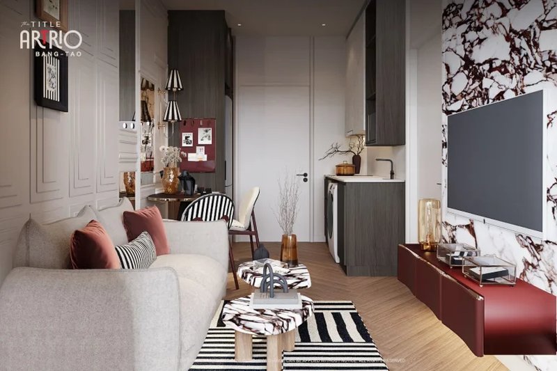 1 Bedroom Apartment in Bang Tao, Phuket at The Title Artrio Complex