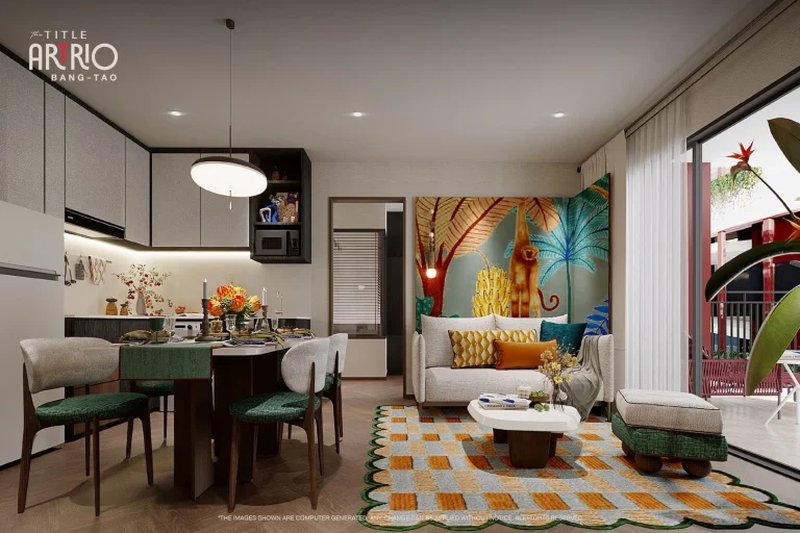 2 Bedroom Apartment in Bang Tao, Phuket at The Title Artrio Complex