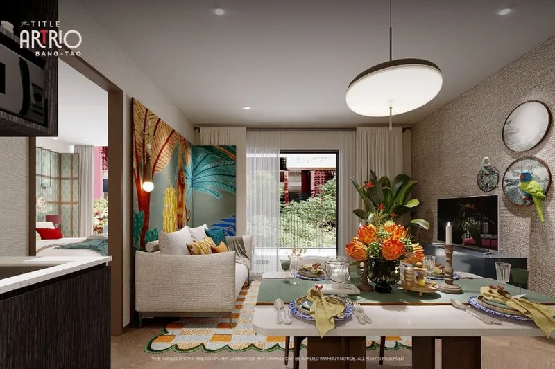 2 Bedroom Apartment in Bang Tao, Phuket at The Title Artrio Complex