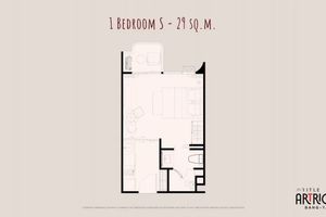 Studio apartment in Bang Tao, Phuket at The Title Artrio Complex