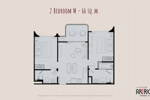 2 Bedroom Apartment in Bang Tao, Phuket at The Title Artrio Complex