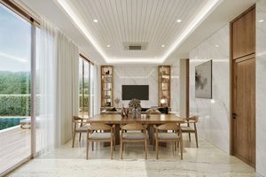 Two-storey villa with 4 bedrooms and private pool in Cherng Talai, Thailand, in Avalin Villas complex