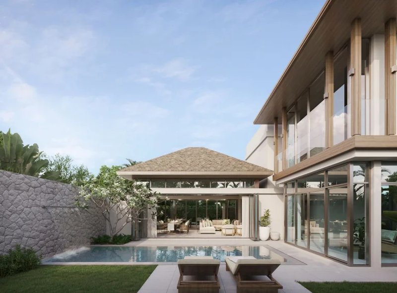 3 Bedroom Villa with Pool in Cherng Talai area, Phuket at QAV Residence