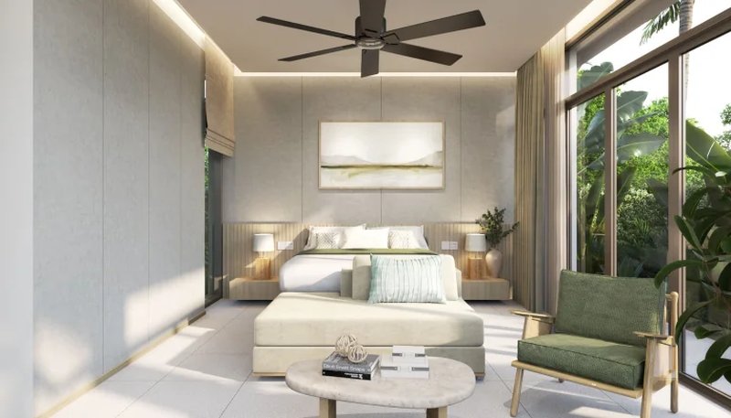 3 Bedroom Villa with Pool in Cherng Talai area, Phuket at QAV Residence