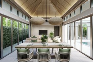 3 Bedroom Villa with Pool in Cherng Talai area, Phuket at QAV Residence