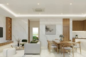 Two-storey villa with 4 bedrooms and private pool in Cherng Talai, Thailand, in Avalin Villas complex