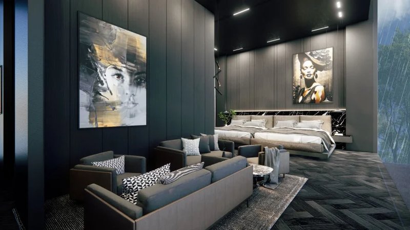 Three-storey 5 bedroom villa with private pool in Cherngtalai area, Phuket in Qnity by Wallaya Villas complex