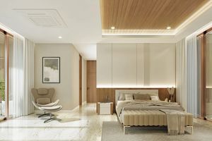 Two-storey villa with 4 bedrooms and private pool in Cherng Talai, Thailand, in Avalin Villas complex