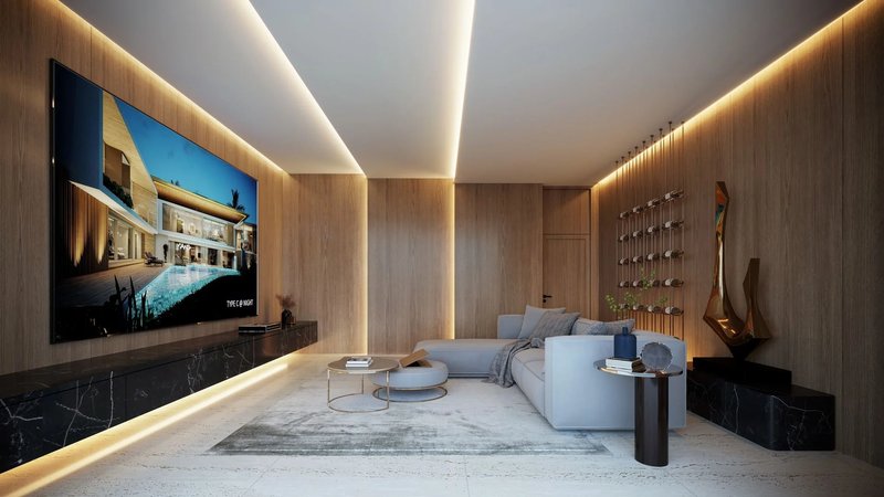 Two-storey villa with 4 bedrooms and private pool in Cherng Talai, Thailand, in Avalin Villas complex