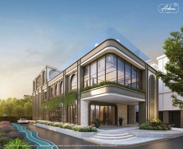 2 bedroom apartment near Rawai Beach, Phuket in the new complex The Title Adora Rawai