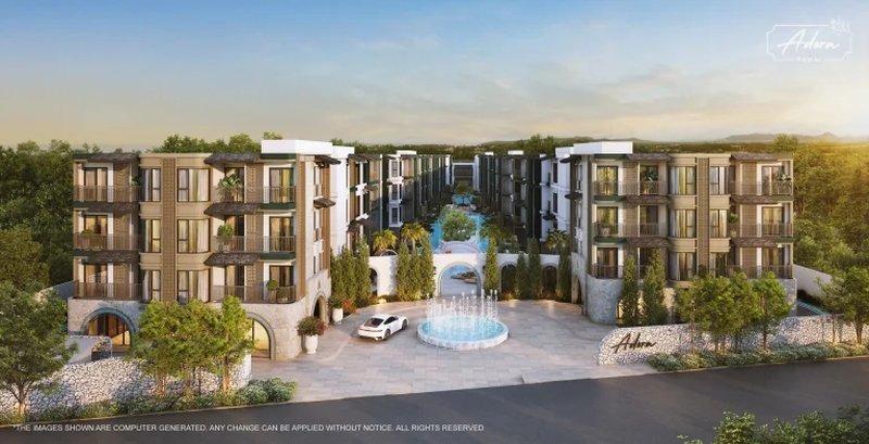 Spacious 1 bedroom apartment near Rawai Beach, Phuket in the new The Title Adora Rawai Complex